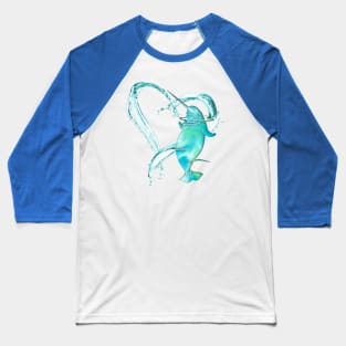 I Love Narwhals Baseball T-Shirt